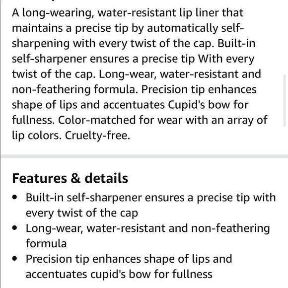 🌟HOST PICK🌟 Smashbox Always Sharp Lip Liner- Clear - Picture 4 of 4